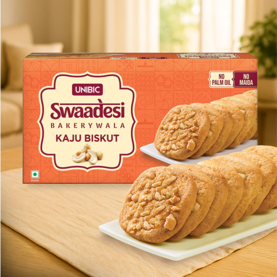 unibic swaadesi bakerywala kaju biskut 225 gm