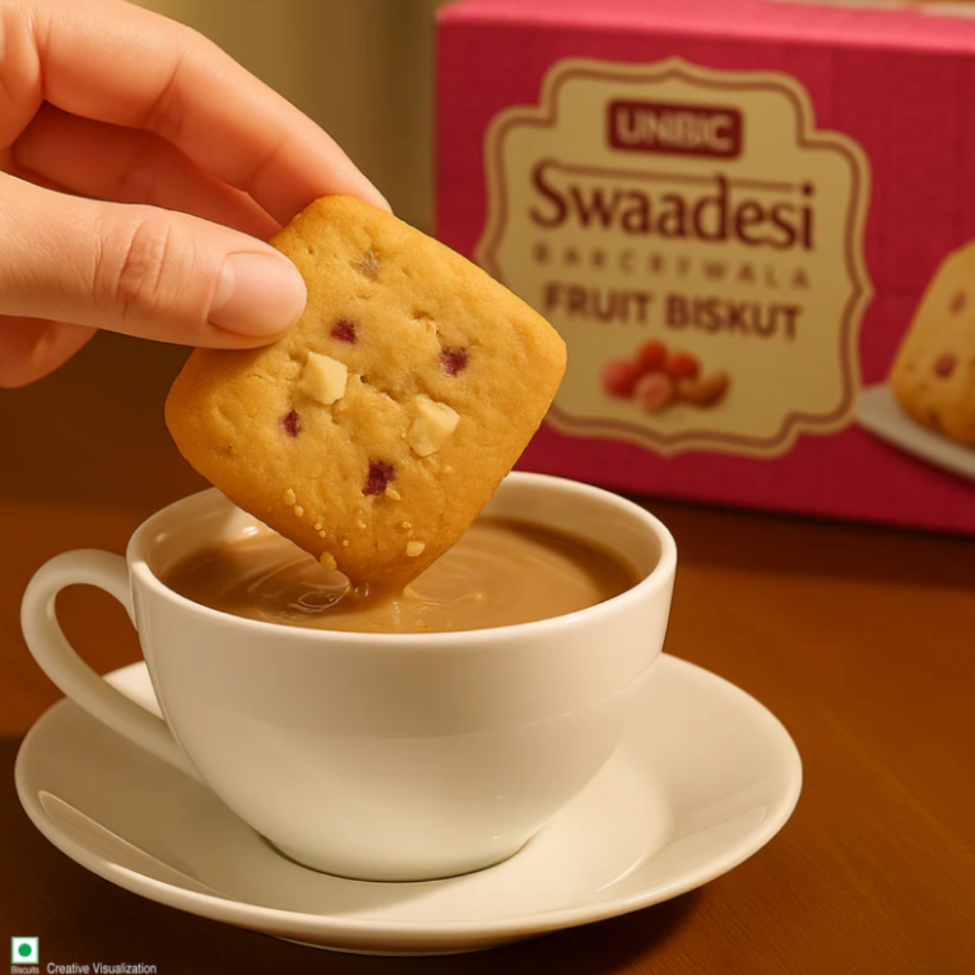 unibic swaadesi bakerywala fruit biskut 200 gm